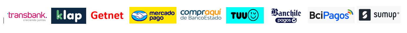 Compañías de máquinas POS consideradas